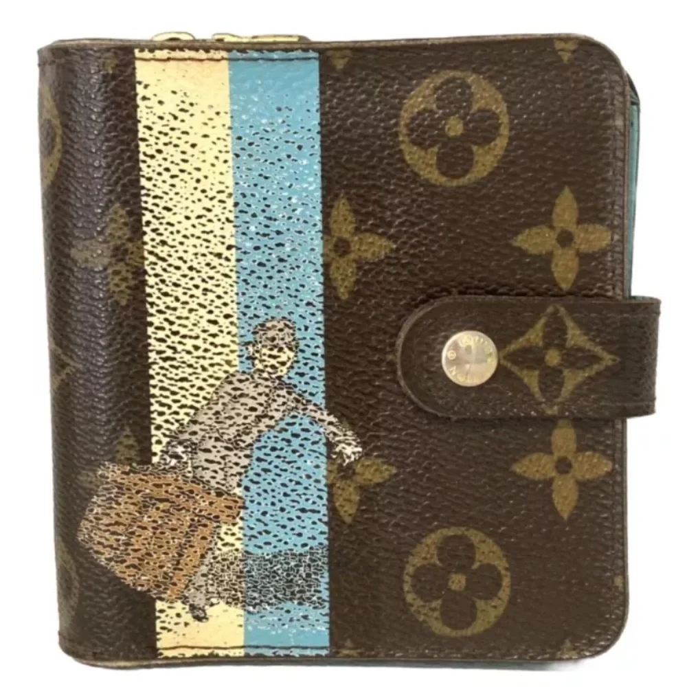 Authentic LOUIS VUITTON Monogram Groom Bellboy Compact Zip Bifold Zippy Wallet. - Picture 1 of 13